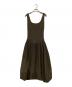 FOXEY BOUTIQUE（フォクシー ブティック）の古着「ノースリーブワンピース」｜ブラウン