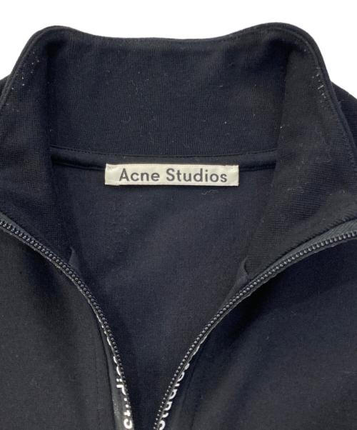 Acne studios（アクネ ストゥディオス）Acne studios (アクネ ストゥディオス) ハーフジップスウェット ブラック サイズ:Mの古着・服飾アイテム