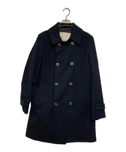 MACKINTOSH PHILOSOPHY（マッキントッシュ フィロソフィー）MACKINTOSH PHILOSOPHY (マッキントッシュ フィロソフィー) ウールコート ネイビー サイズ:36の古着・服飾アイテム