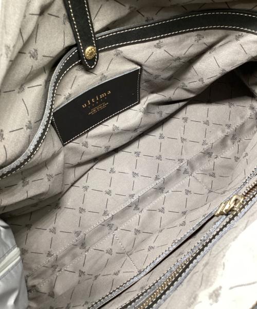 ultima tokyo（ウルティマトーキョー）ultima tokyo (ウルティマトーキョー) レザーバッグ ブラックの古着・服飾アイテム