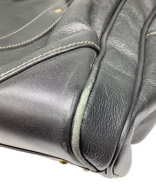 ultima tokyo（ウルティマトーキョー）ultima tokyo (ウルティマトーキョー) レザーバッグ ブラックの古着・服飾アイテム