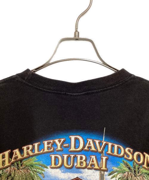 HARLEY-DAVIDSON（ハーレーダビッドソン）HARLEY-DAVIDSON (ハーレーダビッドソン) 【古着】プリントTシャツ ブラック サイズ:Lの古着・服飾アイテム