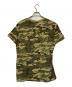 CHROME HEARTS (クロムハーツ) カモフラホースシュープリントTシャツ カーキ サイズ:M：30000円