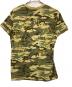 中古・古着 CHROME HEARTS (クロムハーツ) カモフラホースシュープリントTシャツ カーキ サイズ:M：30000円