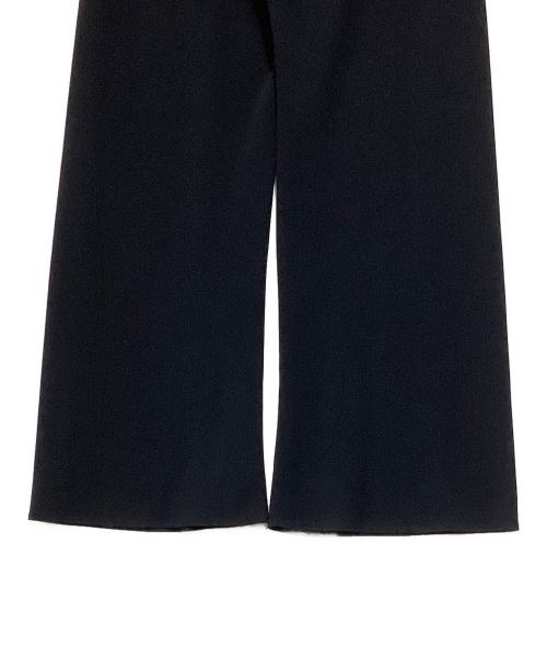 AP STUDIO（エーピーストゥディオ）AP STUDIO (エーピーストゥディオ) エラスティックパンツ ブラック サイズ:38の古着・服飾アイテム