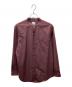 Paul Smith（ポールスミス）の古着「バンドカラーシャツ」｜バーガンディー