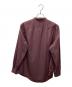 Paul Smith (ポールスミス) バンドカラーシャツ バーガンディー サイズ:XL：6000円
