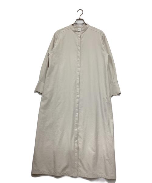 Spick and Span（スピック＆スパン）Spick and Span (スピックアンドスパン) バックプリーツワンピース ベージュ サイズ:Fの古着・服飾アイテム