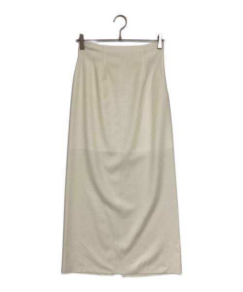 biotope（ビオトープ）biotope (ビオトープ) Wool sheer tight skirt アイボリー サイズ:1の古着・服飾アイテム