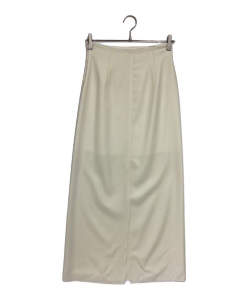 biotope（ビオトープ）biotope (ビオトープ) Wool sheer tight skirt アイボリー サイズ:1の古着・服飾アイテム