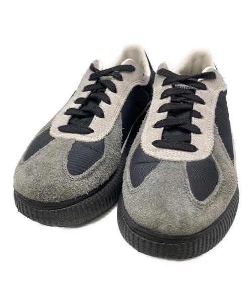 Onitsuka Tiger（オニツカタイガー）Onitsuka Tiger (オニツカタイガー) DELECITY ローカットスニーカー ブラック×グレー サイズ:23cmの古着・服飾アイテム