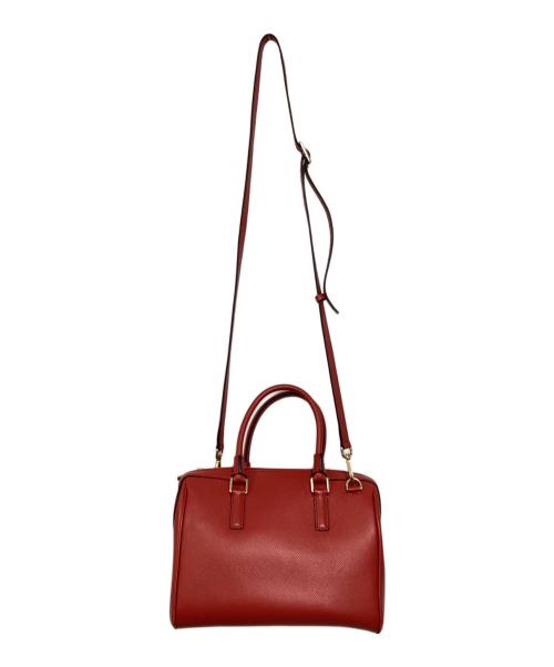 serapian（セラピアン）serapian (セラピアン) ミニボストンバッグ レッドの古着・服飾アイテム