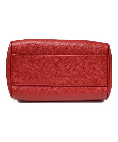 serapian（セラピアン）serapian (セラピアン) ミニボストンバッグ レッドの古着・服飾アイテム