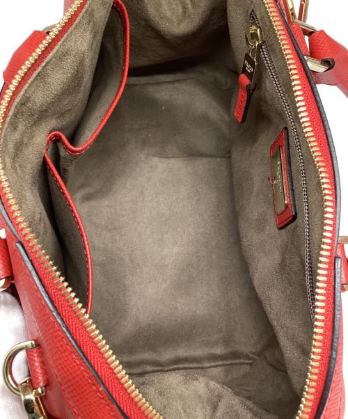 serapian（セラピアン）serapian (セラピアン) ミニボストンバッグ レッドの古着・服飾アイテム