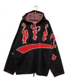 SUPREME（シュプリーム）の古着「Accent Brushed Zip Up Hooded Sweater」｜ブラック