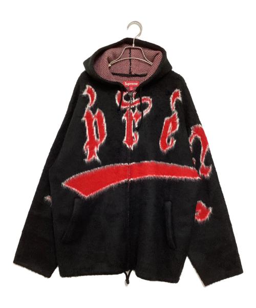 SUPREME（シュプリーム）Supreme (シュプリーム) Accent Brushed Zip Up Hooded Sweater ブラック サイズ:XLの古着・服飾アイテム