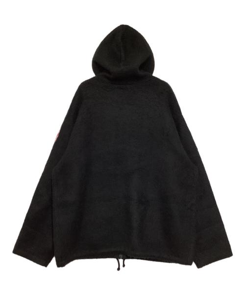 SUPREME（シュプリーム）Supreme (シュプリーム) Accent Brushed Zip Up Hooded Sweater ブラック サイズ:XLの古着・服飾アイテム