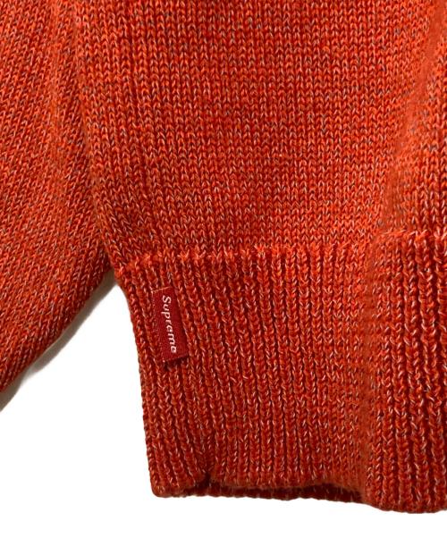 SUPREME（シュプリーム）Supreme (シュプリーム) Reflective Sweater オレンジ サイズ:Lの古着・服飾アイテム