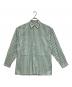 E.TAUTZ（イートーツ）の古着「ストライプシャツ」｜グリーン