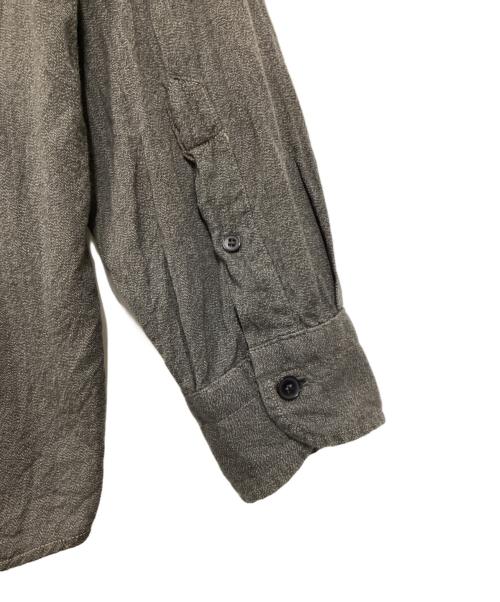 COMOLI（コモリ）COMOLI (コモリ) ヨリ杢シャツ グレー サイズ:2の古着・服飾アイテム