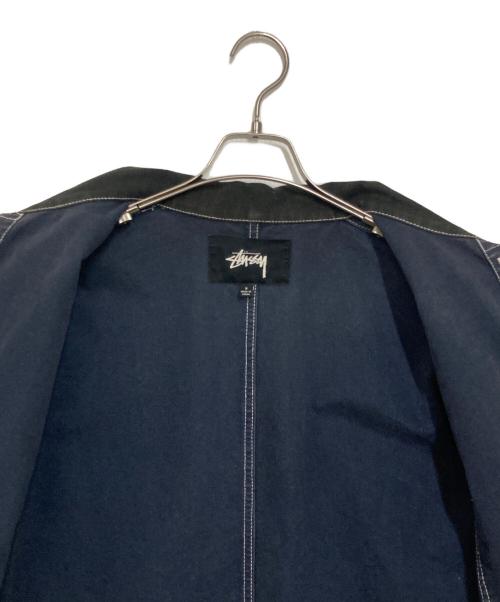 stussy（ステューシー）stussy (ステューシー) Brushed Moleskin Chore ネイビー サイズ:Ｓの古着・服飾アイテム