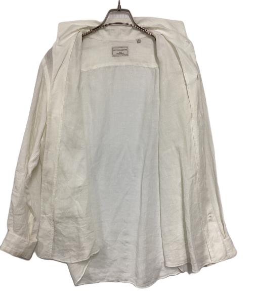 UNITED ARROWS TOKYO（ユナイテッドアローズトウキョウ）UNITED ARROWS TOKYO (ユナイテッドアローズトウキョウ) LIBECO リネン オープンカラーシャツ ホワイト サイズ:XLの古着・服飾アイテム