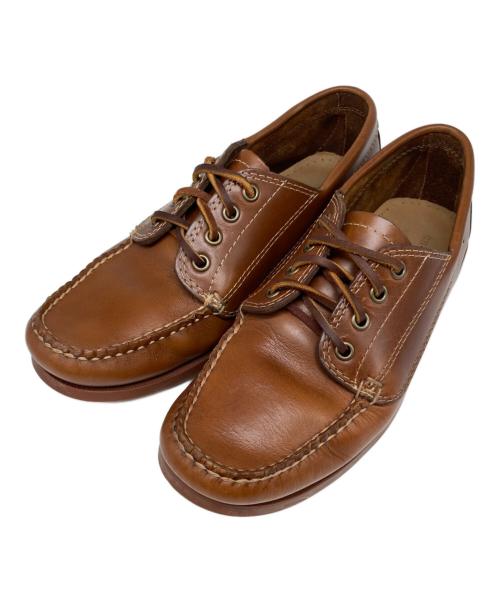 G.H.BASS（ジーエイチバス）G.H.BASS (ジーエイチバス) CAMP MOC ブラウン サイズ:7の古着・服飾アイテム