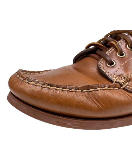 G.H.BASS（ジーエイチバス）G.H.BASS (ジーエイチバス) CAMP MOC ブラウン サイズ:7の古着・服飾アイテム