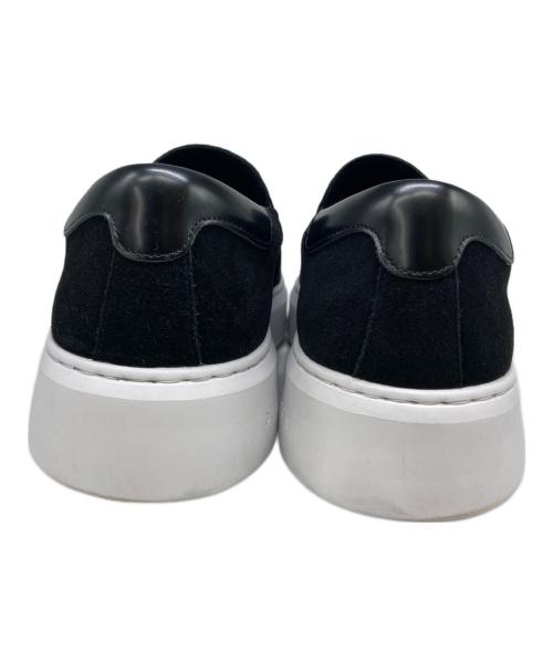 DEVICE1（デバイスワン）device1 (デバイスワン) スリッポン ブラック サイズ:26.5の古着・服飾アイテム