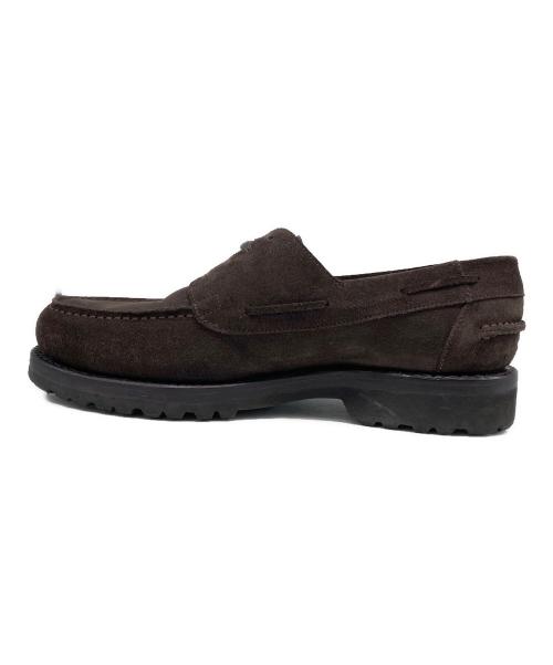 Jalan Sriwijaya（ジャランスリウァヤ）Jalan Sriwijaya (ジャランスリウァヤ) Uチップスウェードシューズ ブラウン サイズ:39の古着・服飾アイテム