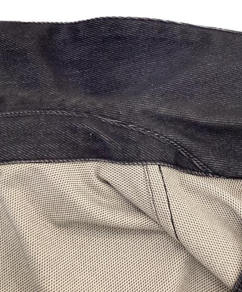 J.PRESS（ジェイプレス）J.PRESS (ジェイプレス) KANEMASA TRUCKER DENIM JACKET ブラック サイズ:Sの古着・服飾アイテム