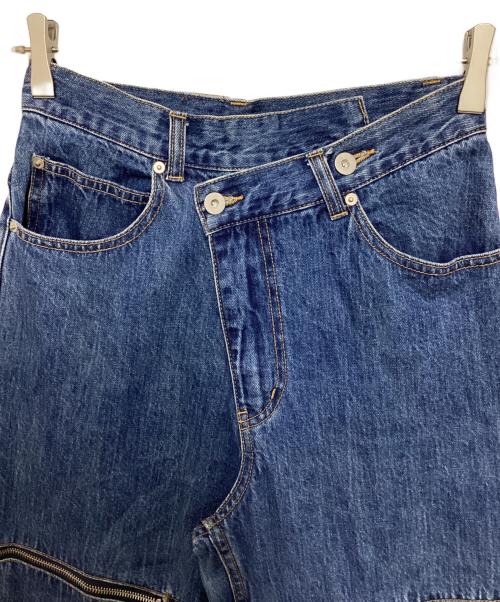 MAISON SPECIAL（メゾンスペシャル）MAISON SPECIAL (メゾンスペシャル) Side Slash Denim Pants インディゴ サイズ:38の古着・服飾アイテム