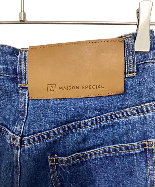 MAISON SPECIAL（メゾンスペシャル）MAISON SPECIAL (メゾンスペシャル) Side Slash Denim Pants インディゴ サイズ:38の古着・服飾アイテム