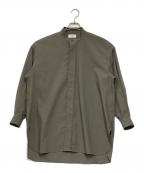 THE RERACSザ リラクス）の古着「バンドカラーシャツ」｜グレー