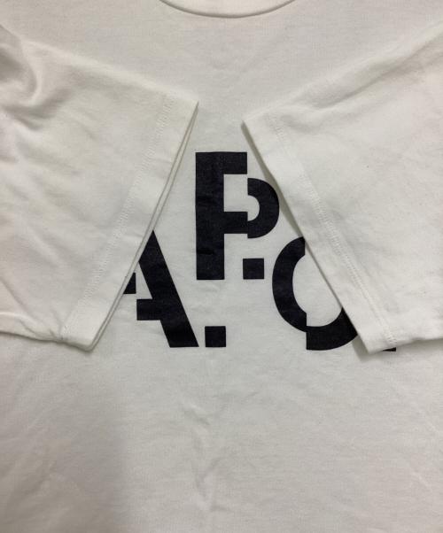 A.P.C.（アーペーセー）A.P.C. (アーペーセー) IENA (イエナ) クロップドＴシャツ ホワイト サイズ:Sの古着・服飾アイテム