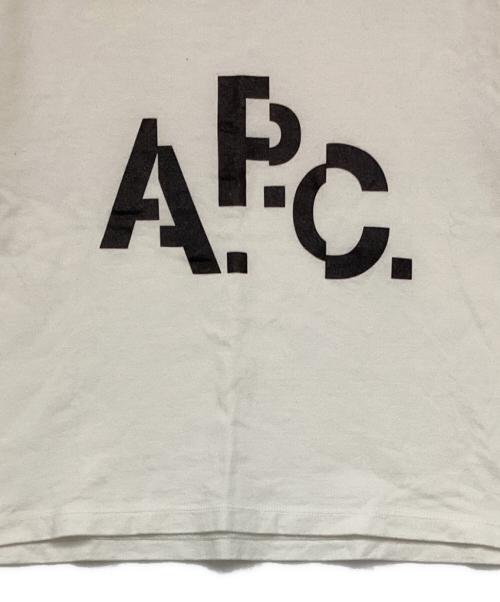 A.P.C.（アーペーセー）A.P.C. (アーペーセー) IENA (イエナ) クロップドＴシャツ ホワイト サイズ:Sの古着・服飾アイテム