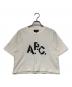 A.P.C.（アーペーセー）の古着「クロップドＴシャツ」｜ホワイト
