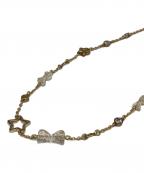 COACHコーチ）の古着「スターズ アンド ボウズ チョーカー ネックレス」