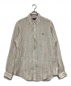 POLO RALPH LAURENポロ・ラルフローレン）の古着「リネンシャツ」｜ベージュ