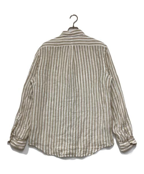 POLO RALPH LAUREN（ポロ・ラルフローレン）POLO RALPH LAUREN (ポロ・ラルフローレン) リネンシャツ ベージュ サイズ:Lの古着・服飾アイテム