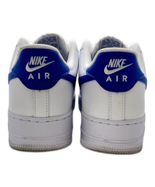 NIKE（ナイキ）NIKE (ナイキ) Air Force 1 '07 ホワイト×ブルー サイズ:US9.5の古着・服飾アイテム