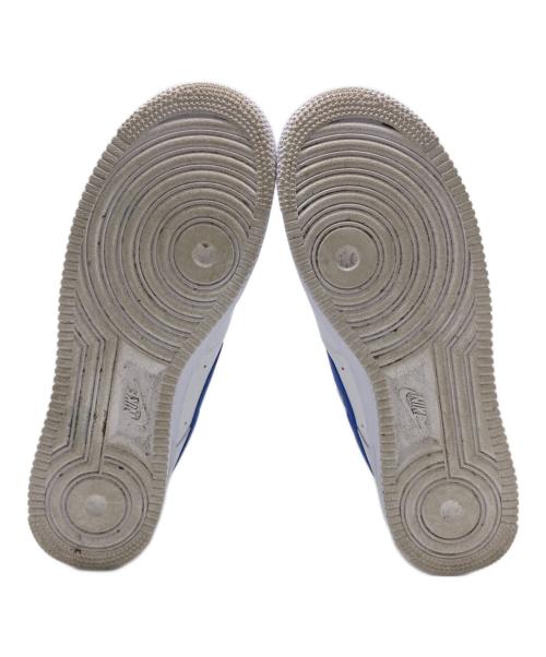 NIKE（ナイキ）NIKE (ナイキ) Air Force 1 '07 ホワイト×ブルー サイズ:US9.5の古着・服飾アイテム