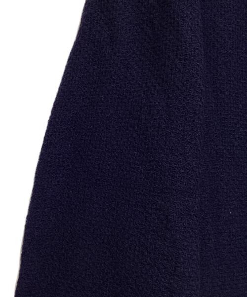 COMME des GARCONS HOMME（コムデギャルソン オム）COMME des GARCONS HOMME (コムデギャルソン オム) ウールニットテーラードジャケット ネイビー サイズ:Lの古着・服飾アイテム