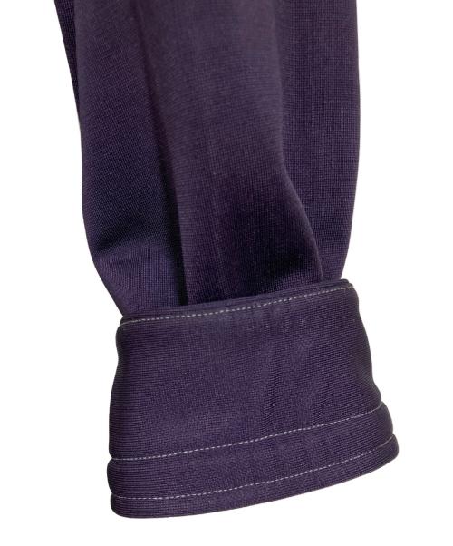 COMME des GARCONS HOMME（コムデギャルソン オム）COMME des GARCONS HOMME (コムデギャルソン オム) アーム切替ベストプリントニットシャツ グレー×パープル サイズ:Freeの古着・服飾アイテム