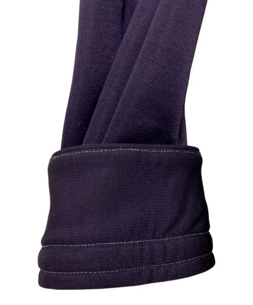 COMME des GARCONS HOMME（コムデギャルソン オム）COMME des GARCONS HOMME (コムデギャルソン オム) アーム切替ベストプリントニットシャツ グレー×パープル サイズ:Freeの古着・服飾アイテム