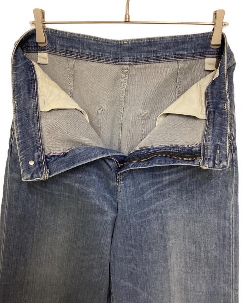 K.T KIYOKO TAKASE（ケーティー キヨコタカセ）K.T KIYOKO TAKASE (ケーティー キヨコタカセ) 10オンスリングオールドストレッチ センタープレスデニム インディゴ サイズ:15の古着・服飾アイテム