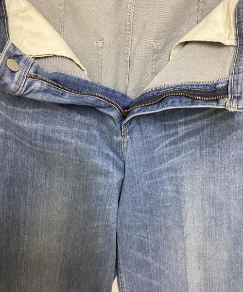 K.T KIYOKO TAKASE（ケーティー キヨコタカセ）K.T KIYOKO TAKASE (ケーティー キヨコタカセ) 10オンスリングオールドストレッチ センタープレスデニム インディゴ サイズ:15の古着・服飾アイテム