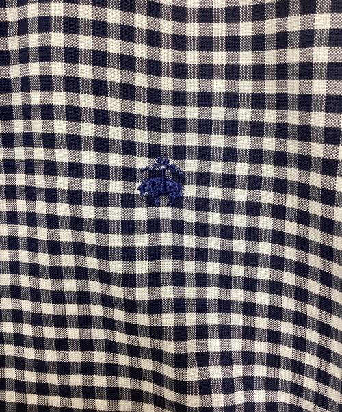 BROOKS BROTHERS（ブルックスブラザーズ）BROOKS BROTHERS (ブルックスブラザーズ) S/Sギンガムチェックシャツ ホワイト×ブルー サイズ:Mの古着・服飾アイテム