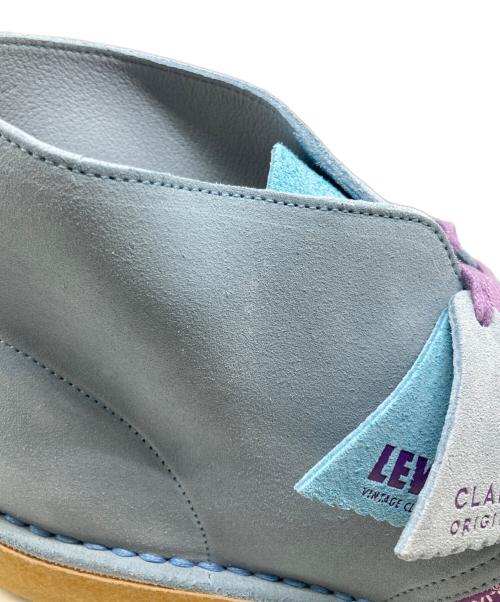 LEVI'S（リーバイス）LEVI'S (リーバイス) CLARKS (クラークス) デザートブーツ ブルー サイズ:UK9 1/2の古着・服飾アイテム