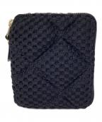 COMME des GARCONSコムデギャルソン）の古着「ファットトータス二つ折り財」｜ブラック